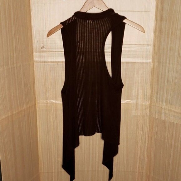 Two-One-Two Womens Brown Lightweight Waterfall Vest XL - Picture 2 of 6